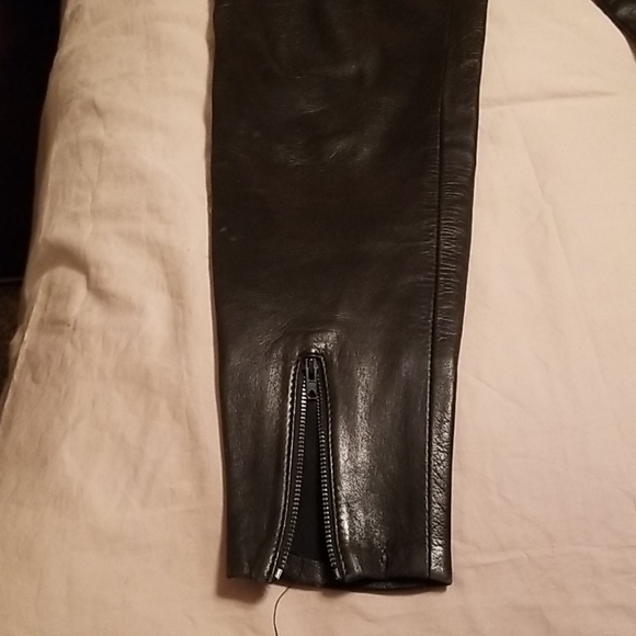 GOING OUT OF BUSINESS Rare Gerard Babin Runway Leather Pants - Picture 2 of 13